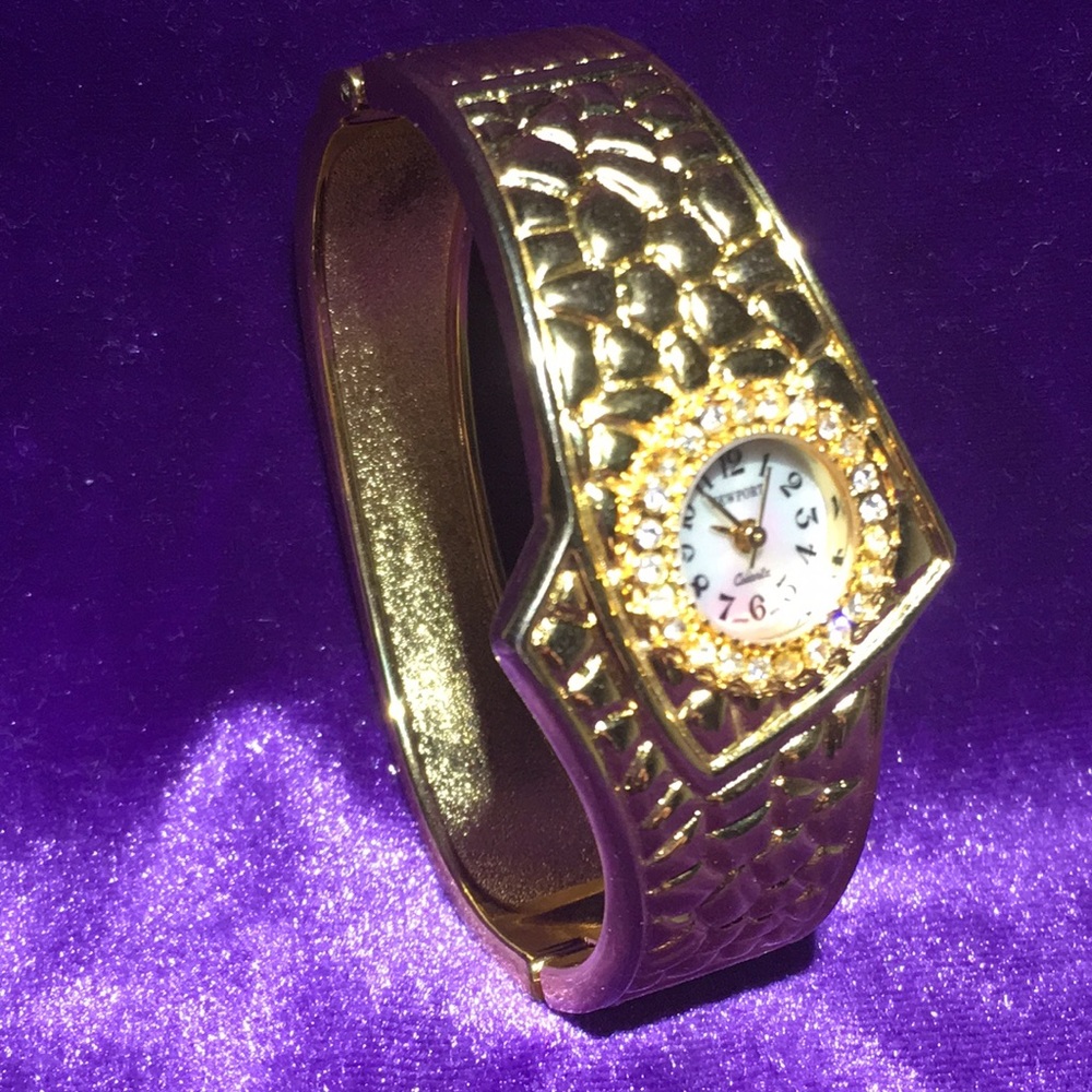 Ladies’ Newport Hinged Cuff Bracelet watch